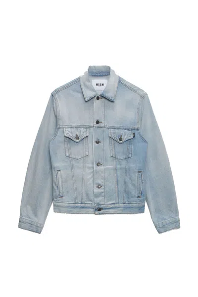 Msgm Jackets Denim