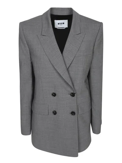 Msgm Jackets In Gray