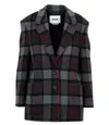 Msgm Jackets Grey In Multi