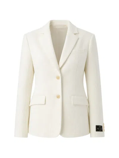 MSGM JACQUARD-EFFECT BLAZER