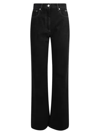 Msgm Jeans In Black