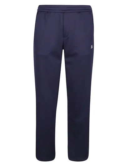 Msgm Viscose Pants In Navy
