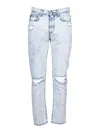 Msgm Jeans In Blue