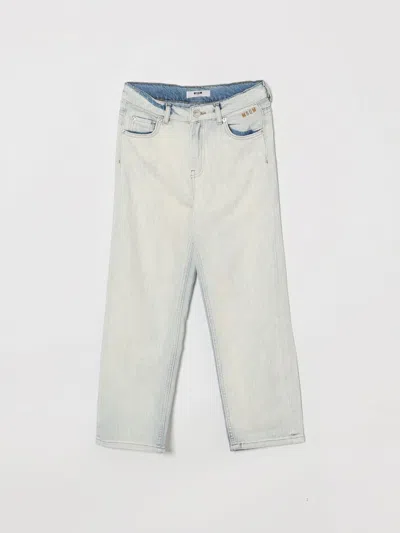 MSGM JEANS KIDS MSGM KIDS,I04036009