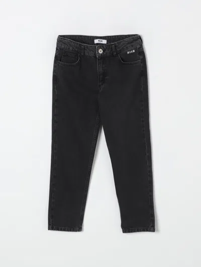 Msgm Jeans  Kids Kids Color Black In Schwarz