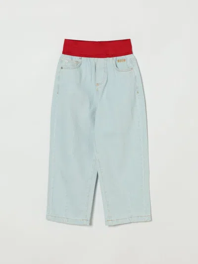 Msgm Jeans Kids  Kids In Blue