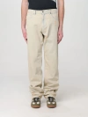 Msgm Jeans  Men Color Sand In Sand