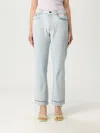 Msgm Jeans  Woman Color Blue