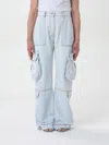 Msgm Jeans  Woman Color Denim In Denim