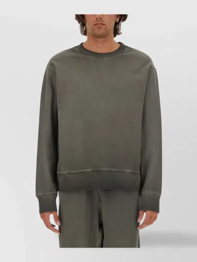 MSGM JERSEY SWEATSHIRT WASHED OUT