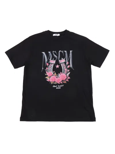 MSGM JERSEY T-SHIRT GIRL