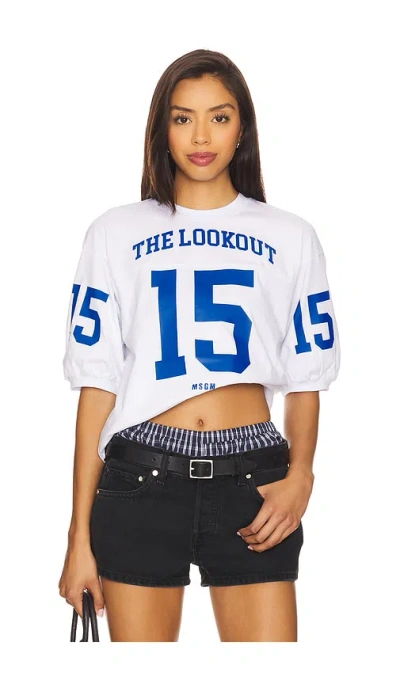Msgm Jersey Top