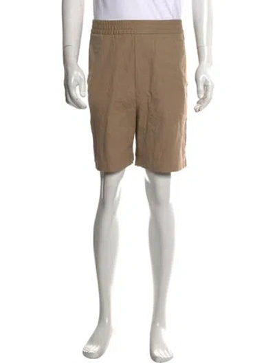 Pre-owned Msgm Jogger Shorts In Neutrals