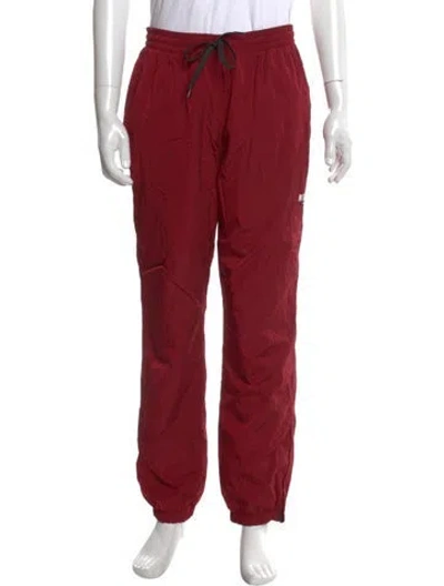 Pre-owned Msgm Joggers In Red