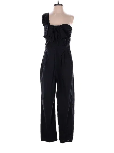 Pre-owned Msgm Jumpsuit In Black