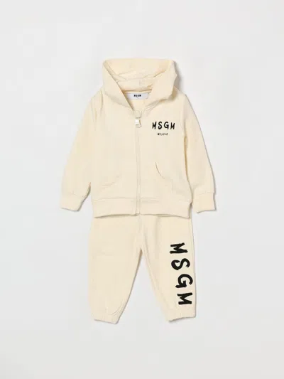 Msgm Babies' Romper Kids  Kids In Neutral