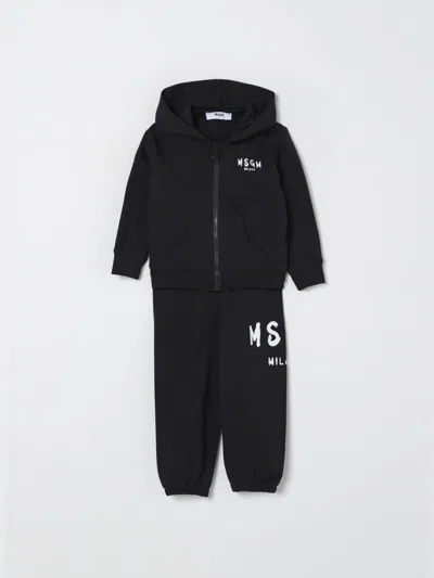 Msgm Babies' Jumpsuit  Kids Kids Color Black