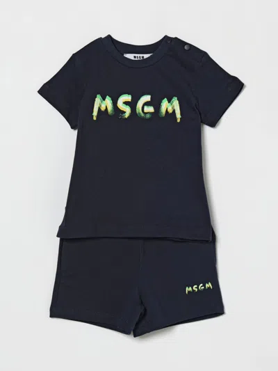 Msgm Babies' Romper Kids  Kids In Blue