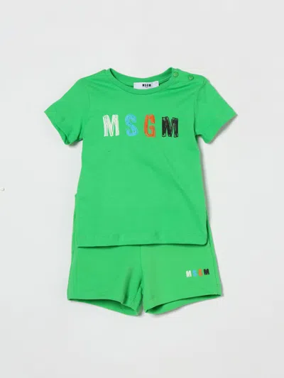 Msgm Babies' Suit Kids  Kids In Green