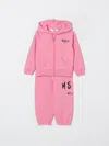 Msgm Babies' Jumpsuit  Kids Kids Color Pink