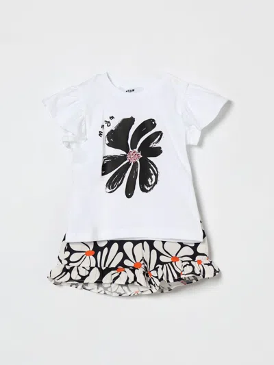 Msgm Babies' Romper Kids  Kids In White