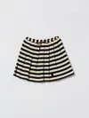 Msgm Skirt  Kids Kids Color Blue In Brown