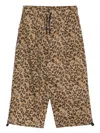 Msgm Kids Drawstring Pants In Multi