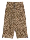 Msgm Kids Drawstring Pants In Multi
