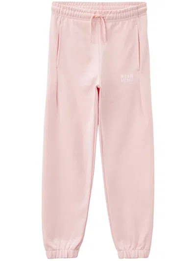 Msgm Kids Pant In Pink