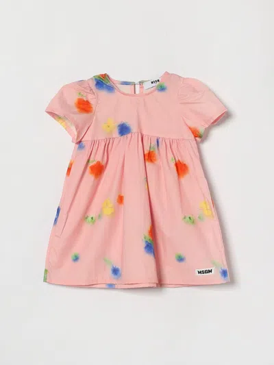 Msgm Babies'  Kids Romper Kids Color Fuchsia In Pink