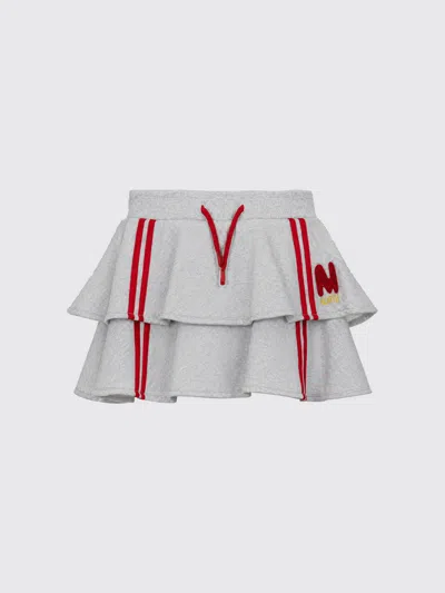 Msgm Kids Skirt Kids Color Grey In Gray