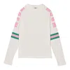 Msgm Kids Stripe Detail Long-sleeve T-shirt In White