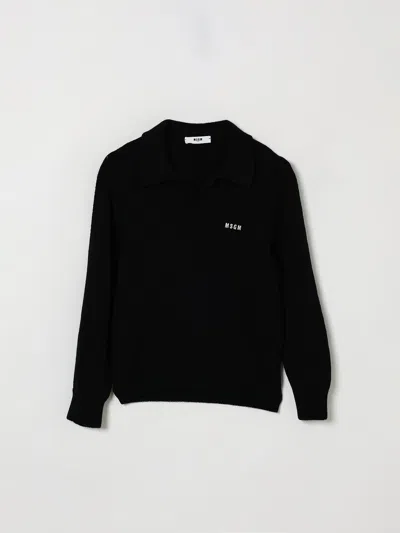 Msgm Kids Sweater Kids Color Black