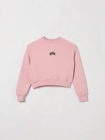 Msgm Kids Sweater Kids Color Pink