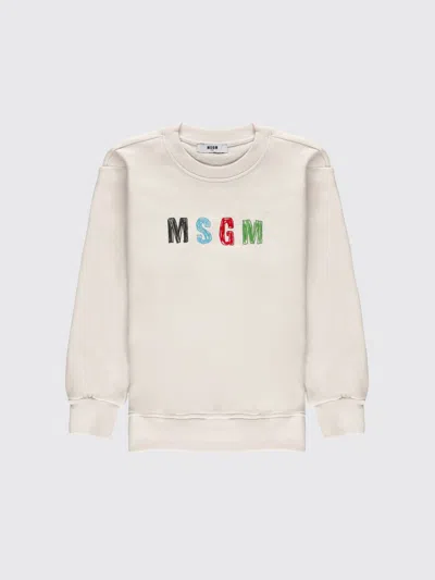 Msgm Kids Sweater Kids In Neutral