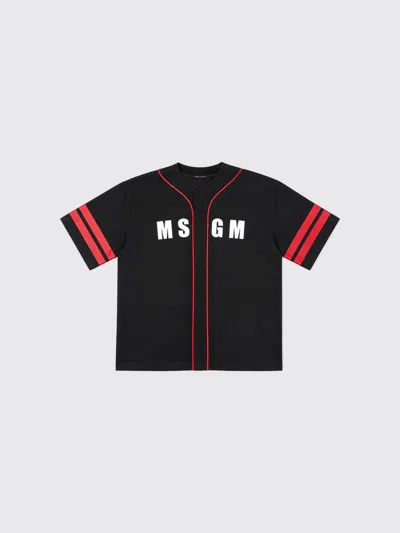 Msgm Kids T-shirt Kids Color Black