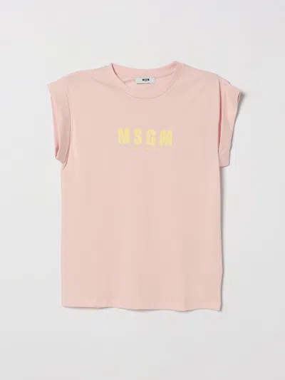 Msgm Kids T-shirt Kids Color Pink