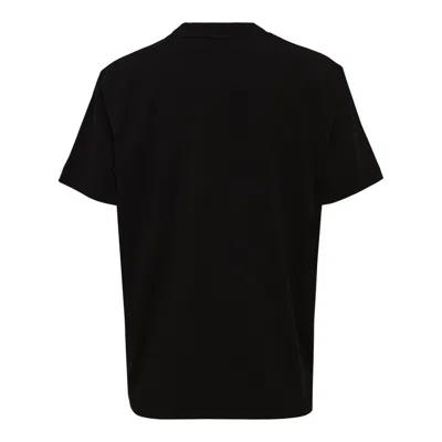 Msgm Kitten Short-sleeve T-shirt In Black