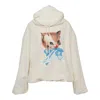 Msgm Kitten Sweatshirt In Neutral