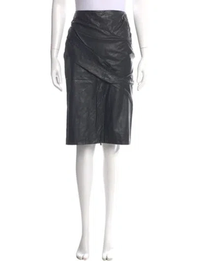 Pre-owned Msgm Knee-length Skirt In Purple