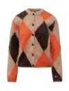 Msgm Knit Sweater In Multi