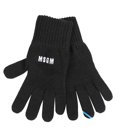 Msgm Knitted Gloves