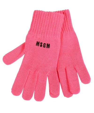 Msgm Knitted Gloves