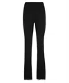 Msgm Knitted Trousers In Black