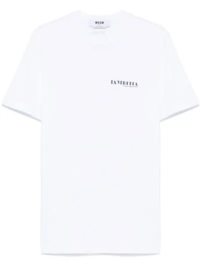 Msgm La Vedetta Cotton T-shirt