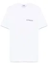 Msgm Graphic Print Crew Neck T-shirt In White