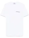 Msgm Graphic Print Crew Neck T-shirt In White