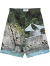 MSGM LA VEDETTA-PRINT SHORTS