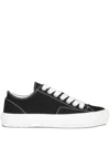 Msgm Lace-up Sneakers In Black