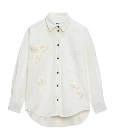 Msgm Lapel Long Sleeve Shirt